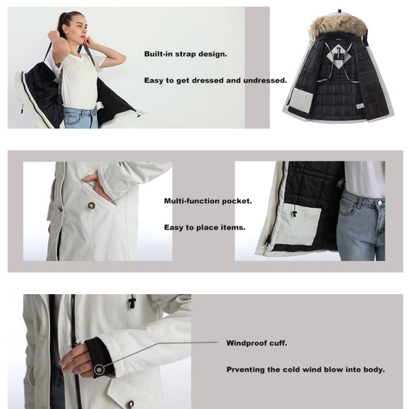 HSNW Ski Jacket Winter Coat- Woman’s - Picture 16 of 16